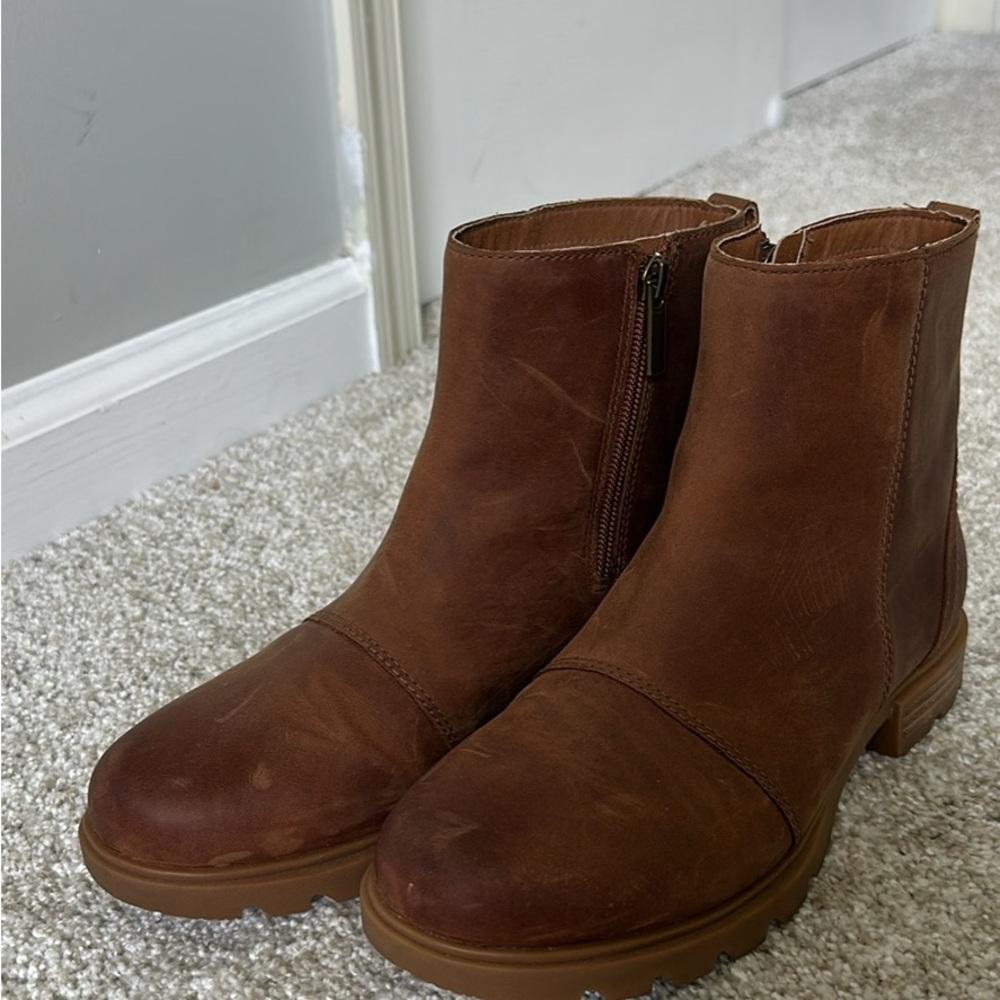 Brown Leather women’s Boots Sorel
